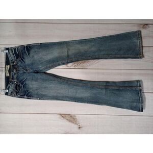 Toxic‎ Jeans Ladies 5 Blue Bootcut Embroidered